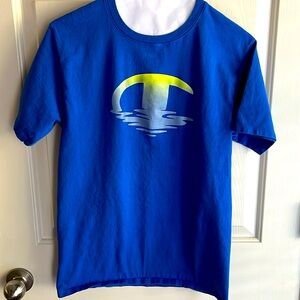 Champion blue T-shirt